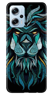 Lion Mobile Back Case for Redmi K50i (Design - 276)