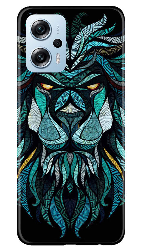 Lion Mobile Back Case for Redmi K50i (Design - 276)