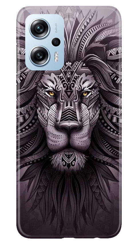 Lion Mobile Back Case for Redmi K50i (Design - 277)
