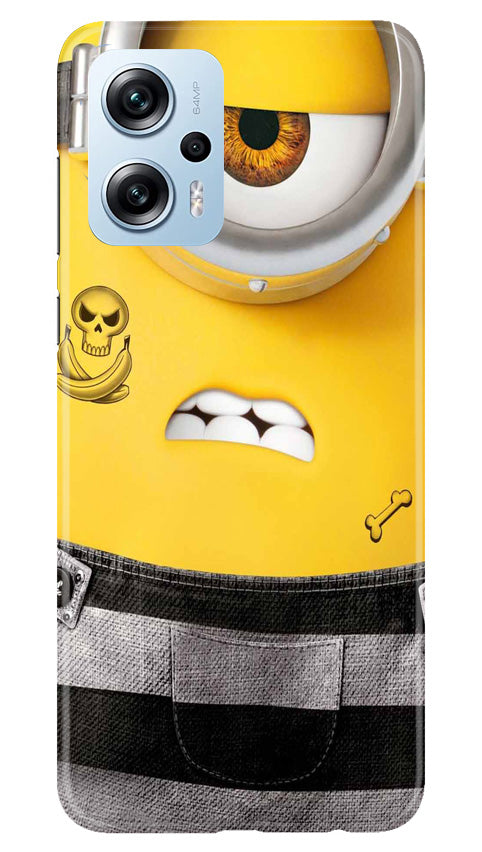 Minion Mobile Back Case for Redmi K50i (Design - 286)