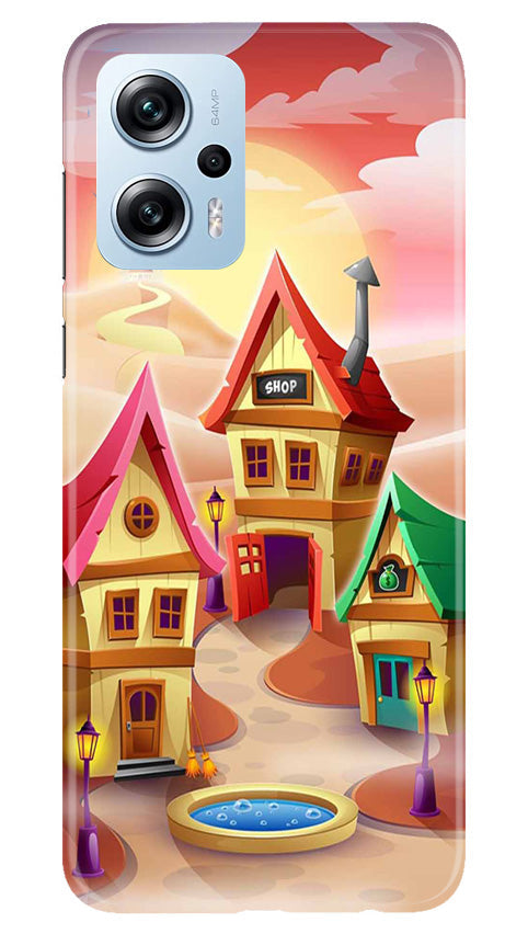 Sweet Home Mobile Back Case for Redmi K50i (Design - 300)