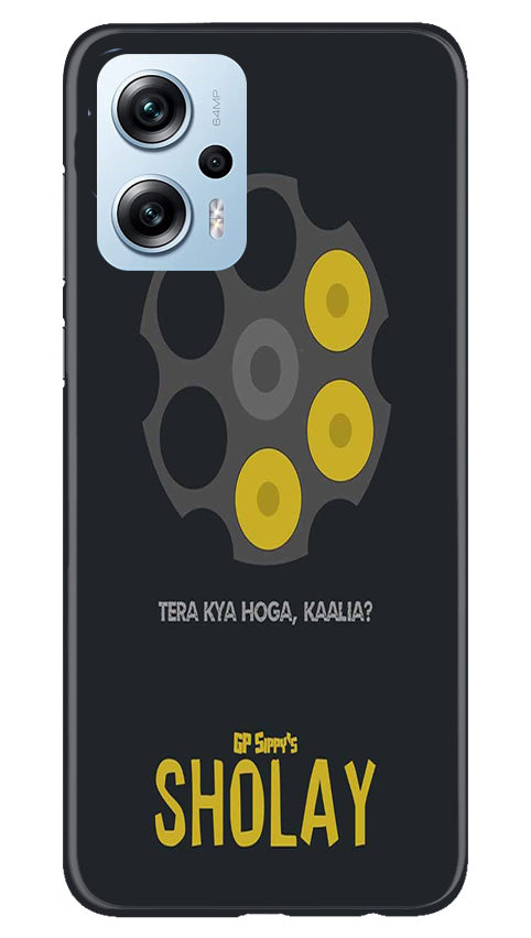 Sholay Mobile Back Case for Redmi K50i (Design - 316)