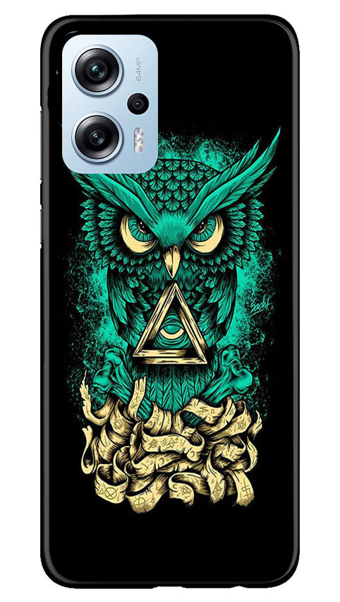 Owl Mobile Back Case for Redmi K50i (Design - 317)