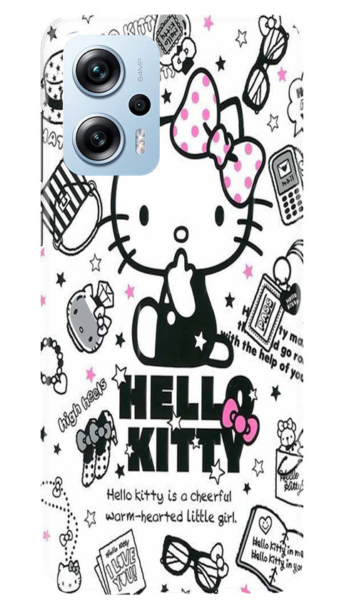 Hello Kitty Mobile Back Case for Redmi K50i (Design - 320)