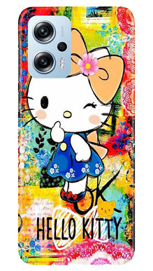 Hello Kitty Mobile Back Case for Redmi K50i (Design - 321)