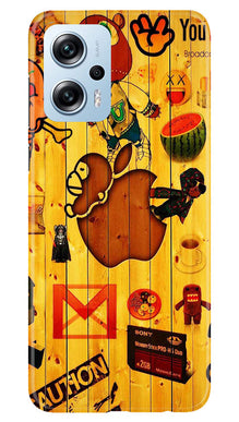 Wooden Texture Mobile Back Case for Redmi K50i (Design - 326)