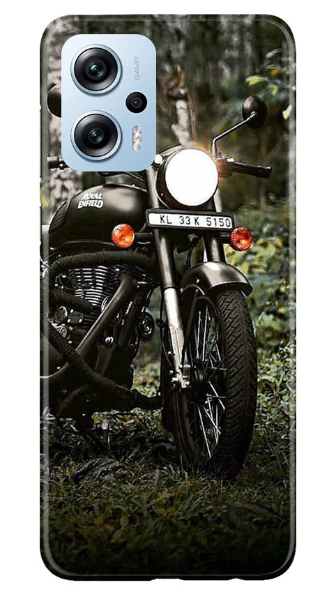 Royal Enfield Mobile Back Case for Redmi K50i (Design - 343)