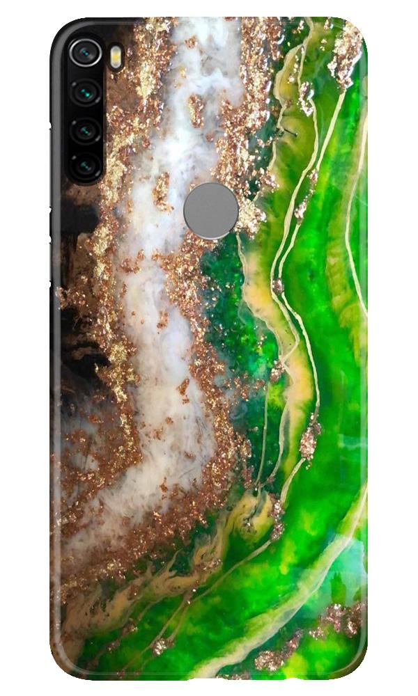 Marble Texture Mobile Back Case for Xiaomi Redmi Note 8 (Design - 307)