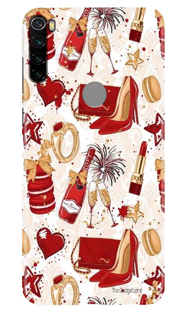 Girlish Mobile Back Case for Xiaomi Redmi Note 8 (Design - 312)