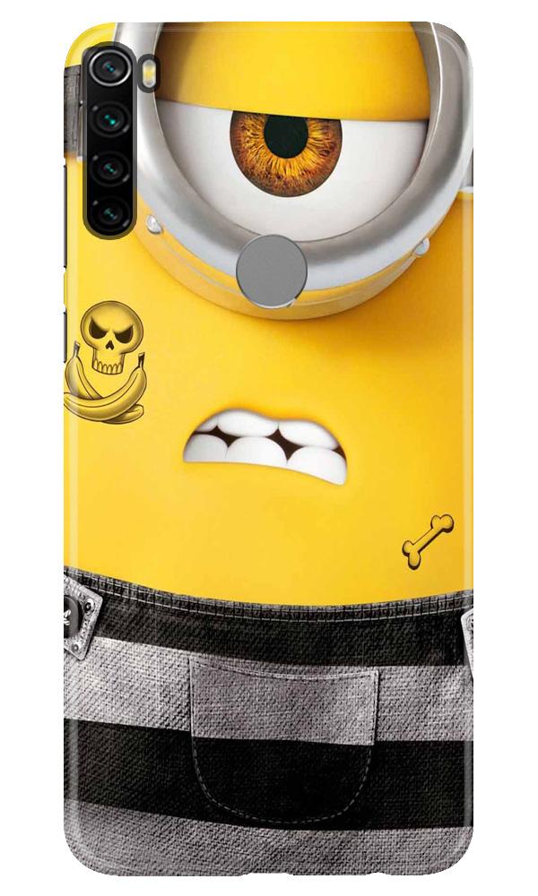 Minion Mobile Back Case for Xiaomi Redmi Note 8 (Design - 324)
