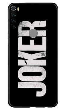 Joker Mobile Back Case for Xiaomi Redmi Note 8 (Design - 327)