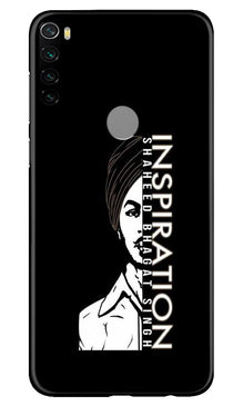 Bhagat Singh Mobile Back Case for Xiaomi Redmi Note 8 (Design - 329)