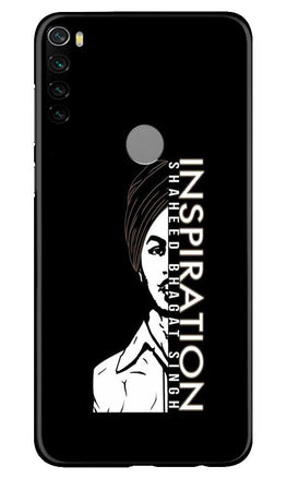 Bhagat Singh Mobile Back Case for Xiaomi Redmi Note 8 (Design - 329)