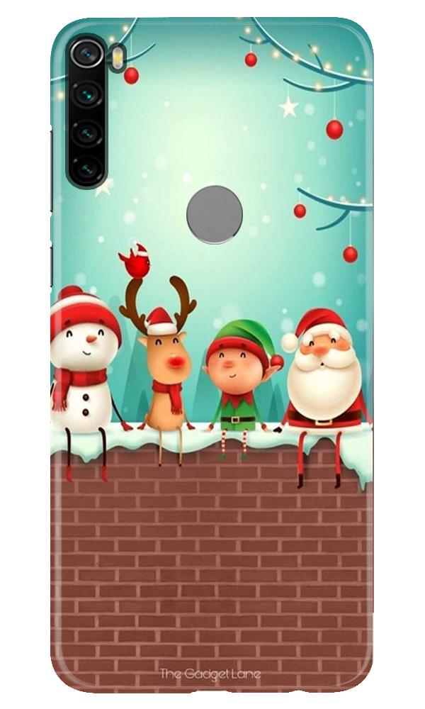 Santa Claus Mobile Back Case for Xiaomi Redmi Note 8 (Design - 334)