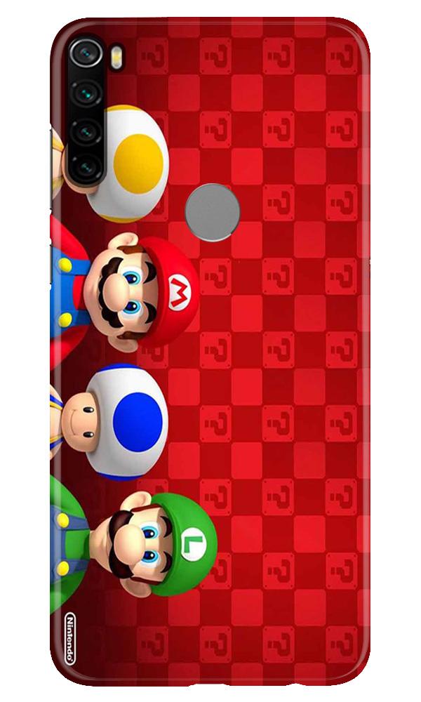 Mario Mobile Back Case for Xiaomi Redmi Note 8 (Design - 337)