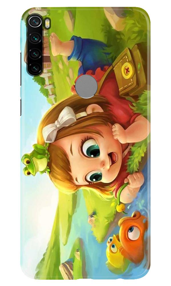 Baby Girl Mobile Back Case for Xiaomi Redmi Note 8 (Design - 339)