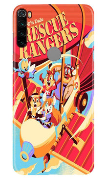 Rescue Rangers Mobile Back Case for Xiaomi Redmi Note 8 (Design - 341)