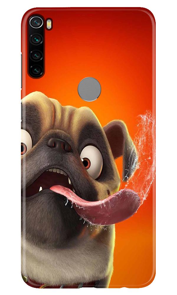 Dog Mobile Back Case for Xiaomi Redmi Note 8 (Design - 343)