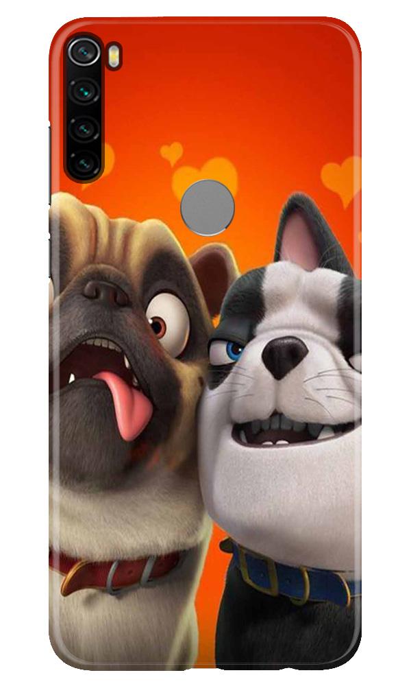 Dog Puppy Mobile Back Case for Xiaomi Redmi Note 8 (Design - 350)