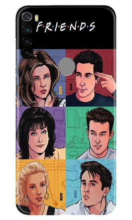Friends Mobile Back Case for Xiaomi Redmi Note 8 (Design - 357)