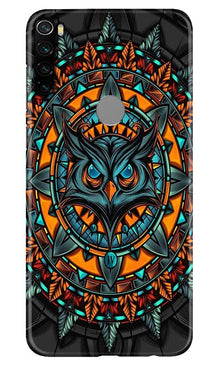 Owl Mobile Back Case for Xiaomi Redmi Note 8 (Design - 360)