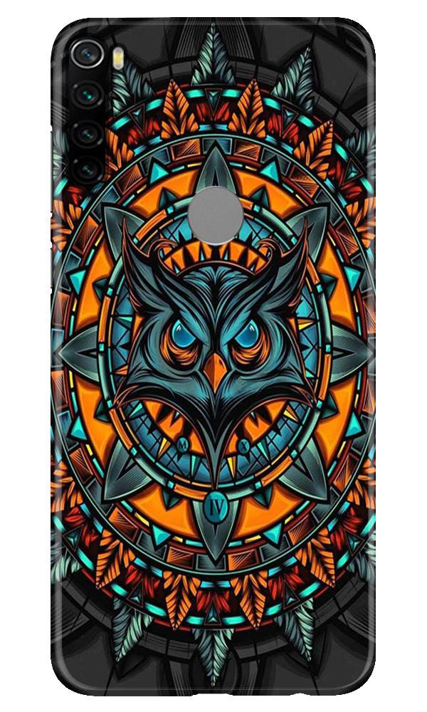 Owl Mobile Back Case for Xiaomi Redmi Note 8 (Design - 360)