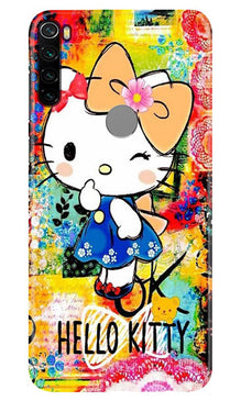 Hello Kitty Mobile Back Case for Xiaomi Redmi Note 8 (Design - 362)