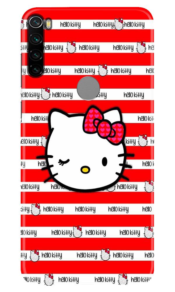 Hello Kitty Mobile Back Case for Xiaomi Redmi Note 8 (Design - 364)