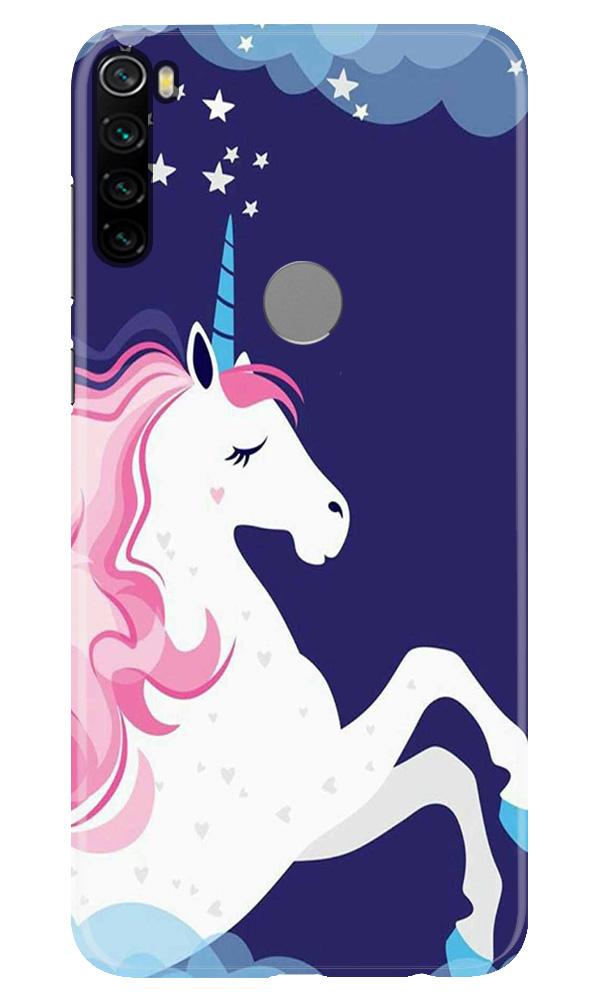 Unicorn Mobile Back Case for Xiaomi Redmi Note 8 (Design - 365)