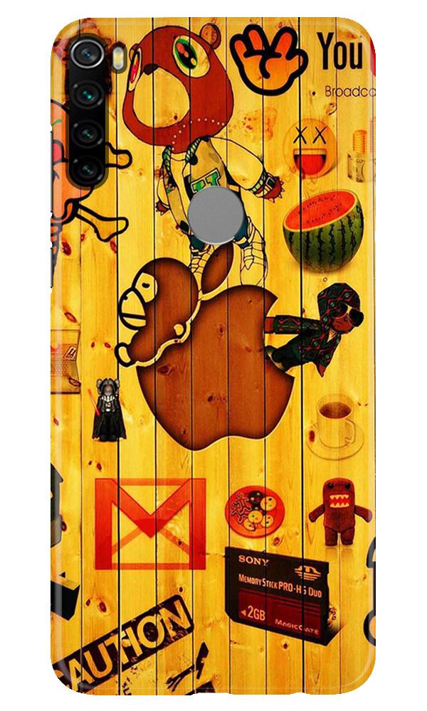 Wooden Texture Mobile Back Case for Xiaomi Redmi Note 8 (Design - 367)