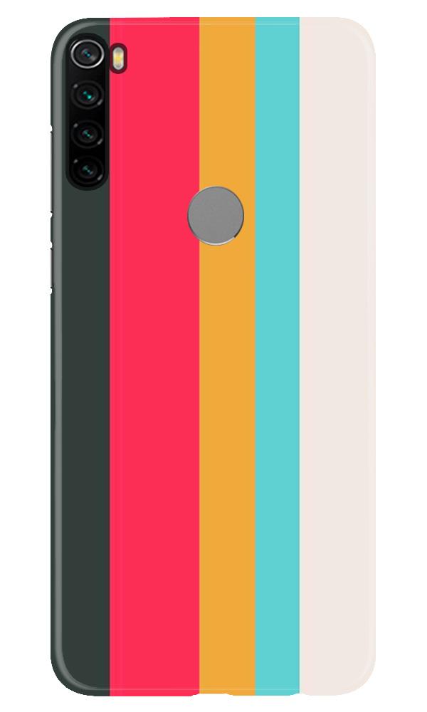 Color Pattern Mobile Back Case for Xiaomi Redmi Note 8 (Design - 369)