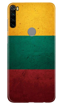 Color Pattern Mobile Back Case for Xiaomi Redmi Note 8 (Design - 374)