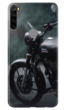Royal Enfield Mobile Back Case for Xiaomi Redmi Note 8 (Design - 380)