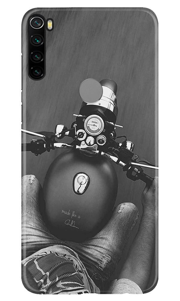Royal Enfield Mobile Back Case for Xiaomi Redmi Note 8 (Design - 382)