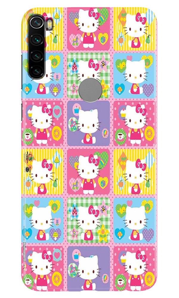 Kitty Mobile Back Case for Xiaomi Redmi Note 8 (Design - 400)