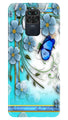 Blue Butterfly Case for Redmi Note 9