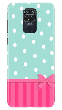 Gift Wrap Mobile Back Case for Redmi Note 9 (Design - 30)