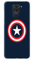 Captain America Case for Redmi Note 9