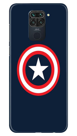 Captain America Case for Redmi Note 9
