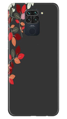 Grey Background Mobile Back Case for Redmi Note 9 (Design - 71)