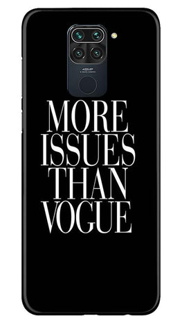 More Issues than Vague Case for Redmi Note 9