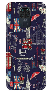 Love London Mobile Back Case for Redmi Note 9 (Design - 75)