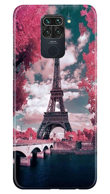 Eiffel Tower Mobile Back Case for Redmi Note 9  (Design - 101)