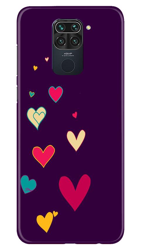 Purple Background Case for Redmi Note 9  (Design - 107)
