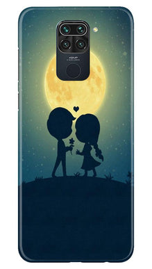 Love Couple Mobile Back Case for Redmi Note 9  (Design - 109)