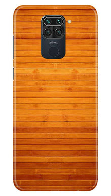Wooden Look Mobile Back Case for Redmi Note 9  (Design - 111)