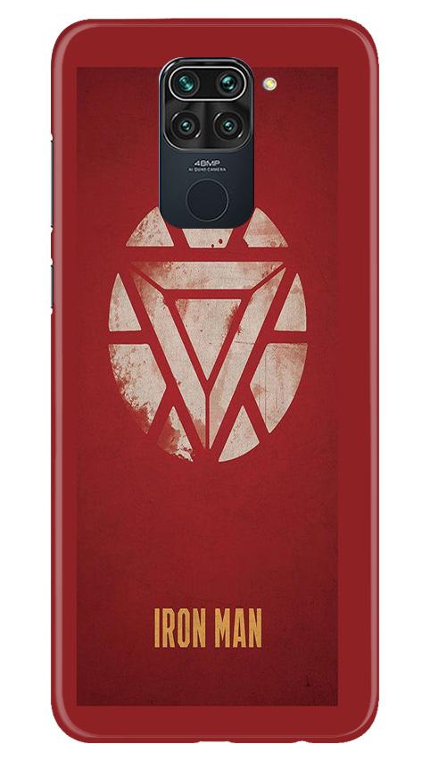 Iron Man Superhero Case for Redmi Note 9  (Design - 115)