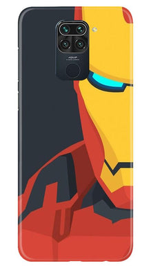 Iron Man Superhero Mobile Back Case for Redmi Note 9  (Design - 120)