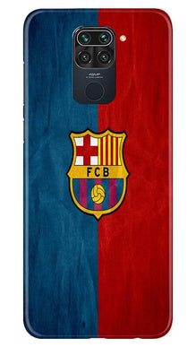 FCB Football Mobile Back Case for Redmi Note 9  (Design - 123)