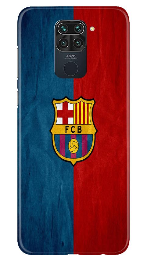 FCB Football Case for Redmi Note 9  (Design - 123)